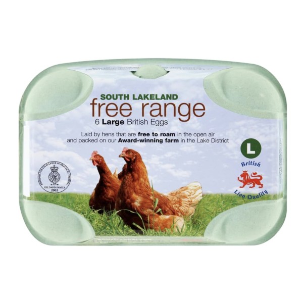 6 eggs Large Free Range Eggs